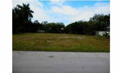 A vacant lot in Coral Ridge Galt Subdivision