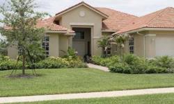 3 bedrooms, 2.5 bath home in South Lakes community in Vero Beach. 3 bay garage, great room, dining room, laundry room, gourmet kitchen with walk-in pantry and large eat-in breakfast area, covered patio. Upgraded master bath package. Stainless steel faucet