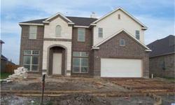 Spacious ''Georgetown'' plan by Gehan Homes! 31' x 10' covered back patio, chef's kitchen with breakfast bar and granite countertops, stainless steel appliances, 10' ceilings downstairs, huge master suite, HUGE gameroom, 2.5 baths, study with French