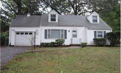 Charming 3 beds, 1.5 bathrooms cape cod features living room, dedicated dining area room, kitchen with eating area, 2 beds on ground level, second floor includes 1 beds and two large storage rooms (possible fourth bedroom), attic, new carpeting and storm