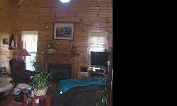 Blue Ridge Log home on lot adjoining Whites Lake with lake frontage, wood floors, ceilings, walls, cathedral ceiling, loft, top of the line appliances, finished family room & bath in walk-out basement. A real charmer! $269,000.00 MLS #483471 Sit on