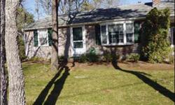 WEST DENNIS Neat as a pin 2 bed1 bath fully furnished ranch, nothing to do but head to the beach 1/2mi down the road. New 3 bed TitleV (4 yrs old), irrigation, fenced yard, shower, screened porch. AD#391 $269,900
Listing originally posted at http