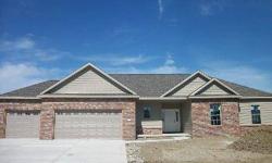 Great new construction three bedroom, two full bath ranch on an extra large corner lot! This warm & inviting home has lovely wood floors throughout the living area and an open floorplan through the kitchen/breakfast area/great room. It's situated on full