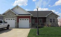 Single level beauty in Abercrombie Woods of Chesterton! This home has 4 bedrooms 3 baths and sits on its own private backyard lot. It boasts over 3500 SF finished with over sized bedrooms to large entertainment areas! 2nd full kitchenette in basement for