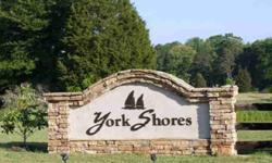 GREAT OFF WATER BUILDING LOT IN YORK SHORES COMMUNITY. EXCELLENT NEIGHBORHOOD, GREAT LAKE VIEWS, AREA OF MILLION $ LAKEFRONT HOMES. JUST MINUTES FROM HARTWELL AND SEVERAL BOAT RAMPS.Listing originally posted at http