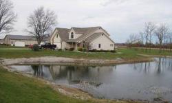 Come To The Country ? 11.2 Acre Setting With A Stocked Pond (Bass & Bluegill); Easy Access East of I-469 on Hwy 37 (12 minutes to home); 72x36 Outbuilding New 2006 With 8? Concrete Floor, Gas Heat/wall air & 1/2BA. Home built 1995 With 2601 SF, 4BR, 3