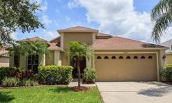 Gorgeous Westchase POOL home on Pond! This bright and clean home has many upgrades and is in wonderful condition! Enjoy beautiful hardwood floors, upgraded fixtures and lighting, stainless steel appliances, newer paint, and a great floor plan. Ceilings