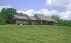 3 Bedroom, 2 Bath brick ranch sitting on 10.5 acres in Cordova, KY Southern Grant County Kentucky. Full unfinished basement with large barn/woodshop, lots of ammenties. Call 859-824-0980.