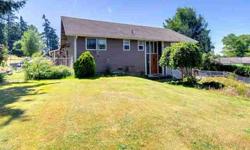 Don't miss this one! Classic Northwest Split on over an acre of sub-dividable land (buyer to verify). Enormous updated kitchen w/granite counters, tons of cabinet space-including massive pantry cupboard- and low maintenance flooring. Updated colors and