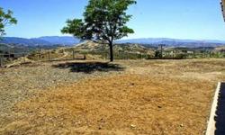 2.5 acre mountain hacienda you will be king of the hill in this panoramic view property looking out over western Agua Dulce and Santa Clarita Valley. Very private and peaceful mountain top plateau. The property consist of two parcels 3211-003-018 &