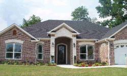 2012 Parade Home. Enter through the "castle" style door to a view of the den with a gas fireplace that has beautiful glass tile surround and metal medallion accents. Notice an open floor plan where family and friends can enjoy gathering and the feeling of
