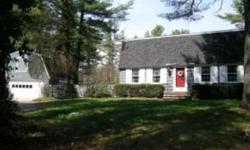 Comfy & cozy colonial sits on 2+ level acres, nicely landscaped with fenced garden area and blueberry patch. Bright eat in kitchen, fully applianced. Formal dining room & living room w/gas fireplace. 3 spacious bedrooms, all w/double closets. 1st floor