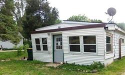 two bedrooms/one bathrooms needs some TLC !! In walkable distance to Potters Lake !!