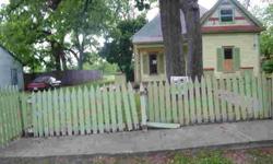 Property is located in the city limits of Springtown. The home has a Victorian style elevation with attractive front porch and high pitch roof. The home has potential but will not finance due to the condition. The master bathroom has a jetted tub and