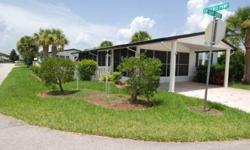 NOT TOO SMALL YET NOT TOO BIG, IN FACT IT IS JUST RIGHT. YOU WILL LOVE THIS COZY UPSCALE HOME. LIGHT AND BRIGHT, NICELY DECORATED WITH FLORIDA MOTIF, OPEN LIVING-DINING WITH BUILT-IN CHINA CABINET, CUSTOM MADE BLINDS AND WINDOW TREATMENTS. LOTS OF