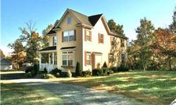 Two story home on four quiet country acres just over the Union/Anson county line. 4 bedrooms,2.5 baths w/master bedroom on main. Gas logs in living room. Kitchen has granite top island and 42" cabinets.
Bedrooms: 4
Full Bathrooms: 2
Half Bathrooms: 1
Lot