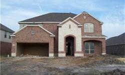 Beautiful Stanford plan by Gehan Homes. This beautiful home has stone accents and front porch, covered back patio, chef's island kitchen with granite countertops, stainless steel appliances, 4 bedrooms, Master is on the first floor with bay window, dual