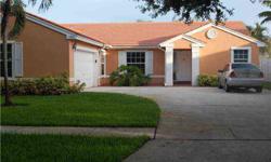 BEAUTIFUL AND SPACIOUS, LIKE NEW, 3 BEDROOM 2 BATHROOM, TILE THROUGHOUT, UPGRADED KITCHEN, GRANITE COUNTER TOP, STAINLESS STEEL APPLIANCES, BUILTIN CLOSET IN MASTER BEDROOM, POOL... GREAT LOCATION,!! ASSOCIATION $54.OO MONTHLY.Listing originally posted at