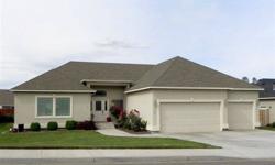 Stunning 3 bedroom, South Richland rambler. Large open and inviting kitchen with Granite countertops and tile flooring. Home is Open and bright throughout with an abundance of upgrades. Master suite is an oasis all its own with coffered ceilings, huge