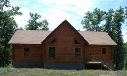 Log home with full unfinished basement. Master has a shower and walk in closet. Very open floor plan can be purchased with 10 acres or 50 total acres. Appointments on weekends only.Listing originally posted at http