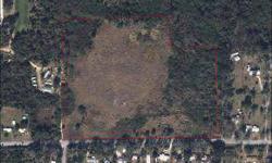 Fantastic acreage!! Great investment or residential development opportunity.