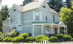 Absolutely one of kind on the historic register. "The Dwight House", This Queen Ann Victorian is special. Large living room, formal dining and parlor. The backyard has plenty of space for a large garage. Very private and comes with grape arbor and garden