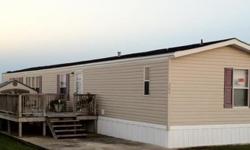 Updated bedrooms and bath. All appliances, 11x11deck, shed, and window treatments included in sale. Currently located in Sugarloaf Community. $200/monthly lot rent.