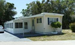 Mobile home on owned land with a low fee of $55/yr. 2 bed 1.5 bath, really nice screened in porch. Metal panel roof. Great place to come in the winter and warm up or stay all year and play! Low fees are attractive too.
Listing originally posted at http