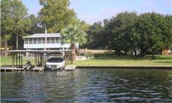 Cute and fun filled lake house situated on excellent cove waterfront with outstanding views of the lake. Enjoy the 360sf screened porch, 750sf concretecovered patio, 1300sf wooden deck or the boat dock deck for extensive outdoor living. The lot has