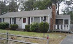DENNIS PORT Half mile to the ocean from this 3 bed, 2 bath. Big sunny livingroom with fireplace, dining area with sliders to screened porch, master bed w/ bath, partially finished basement, new roof, recent siding and furnace. AD#933 $295,000
Listing