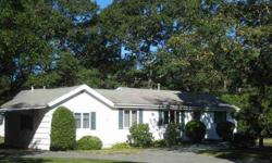 Well maintained 3 bedroom, 2 bath home located just down the street from the Brewster General Store and just a little further on to Breakwater Beach -- Close to the bike trail too! Vaulted / cathedral ceilings in the open kitchen / dining room areas with