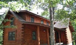 Beautiful custom built Log Home on 37 acres with Lake Catherine State Park bordering the property. Perfect location. Less than 10 minutes to Interstate 30 and 15 minutes to Central Ave. in Hot Springs. The home has the master bedroom, master bath, master