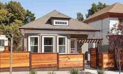 Wow, California Bungalow, here I come! Beautiful remodel, with respect to the classic features of a bungalow. New hardwood floors, remodeled kitchen with granite and stainless appliances, new bath! Dual pane windows! Killer bonus space in basement, tons