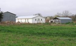 Farm Land 23.58+- Acre's Alamance County Farm and Barn's Beautiful open farm Land. Has Fescue and Clover Fields and small pasture Large Pole Barns, Shop and other Buildings with power,windows, doors, vinyl siding, hardwood Floors. Well it puts out over