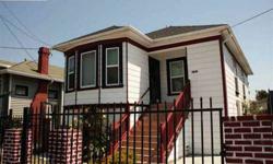 Spacious home located in Oak/Berk/Emeryville border ,newer windows, 2 bedroom, 1 bathroom, bonus additional area, large basement for storage. Close to transportation, easy commute to SF, "As-Is" condition, Regular Sale. $2,990 down payment with monthly