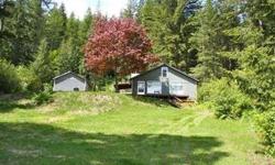 65' of frontage located in Tamarack Bay. This 2 bedroom and 1 bath cabin can sleep 6 easily. Remodeled in 1983. The 2 car detached garage with storage shed can house your water toys. Future building site (if needed) cleared by Stevenns County. Community