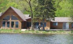 Great views from this 4 BR, 3 BA home, two kitchens, 2 stall shop/garage to store your boat and fish house in the off season, large master brm w/juzz tub. Trophy walleye fishing.Listing originally posted at http