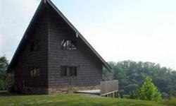 This well constructed A-frame cabin boasts some of Blount County s best mountain views. The private location is like a vacation setting. Indoors you ll appreciate the quality of construction and the unfinished basement that could be an additional 1000+