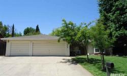 Live in your own park. Single story 4bd/3ba home located on over 1/2 acre lot with built-in pool near Folsom Lake. Open beam cathedral ceiling in family room. Kitchen with breakfast bar opens to family room with fireplace. 3-Car garage plus RV access.