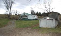 2561 - This home sits in the country, yet close to Forge Ridge and Hwy 58; 3 bedrooms with 2 more optional rooms for bedrooms; 1 full bath and 2 half baths; living room, dining, unfinished partial basement; detached garage; storage building;