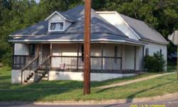 3bed 1 bath, currently rented for $400.00 per month, good roof, good siding, wrap around porch. Gas pack needs to be replaced, electrical 200 amp service is in good shape. Corner lot...Listing originally posted at http