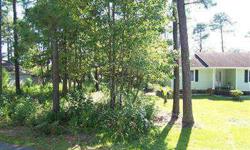Carolina Shores Homesite NOT on the Golf Course, but you can see it from there! Quietly located at the end of the cul-de-sac on Court 9. Very attractive mature trees. Good Elevation and level topography. Nice Homesites like this are getting scarce at this