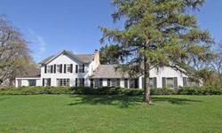 ALWAYS ADMIRED BUT NEVER AVAILABLE SINCE 1939! 42 ACRE BARRINGTON HILLS ESTATE W/A BEAUTIFUL FARM STYLE 4 BEDRM 3.1 BATH HOME W/ AN INDOOR POOL! THE PROPERTY FEATURES, TENNIS COURTS, 2 BARNS, 1 BED / 1 BATH 1,000 SQ. FT. GUEST HOME, NUMBEROUS PADDOCKS &