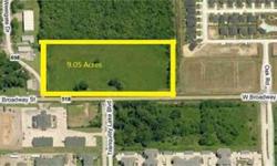 A 9 acre tract of land with 831 feet of frontage on W. Broadway (FM 518) midway between Highway 35 and Highway 288 in Pearland. It is 1/4 mile east of Cullen Blvd providing direct access to the South Belt. Cullen is under construction and will