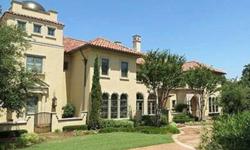 Luxurious Mediterranean home with captivating views of Lake Grapevine. Home boasts grand 2 story entry, hand painted mural, elevator, mosaic tiles and Guest Suite. Step through elegant double iron and glass front doors to the grand two story entry with