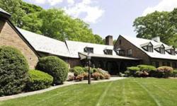 DESIGNED BY CARL KEMM LOVEN AND COMPLETED IN 1957, THIS SEVEN BEDROOM ESTATE IS A CLASSIC PERIOD HOME. RECOGNIZED AS ONE OF THE GREAT HOUSES IN HO-HO-KUS, IT SITE HIGH ON 2.34 ACRES OF PRIME REAL ESTATE IN THE BREWSTER SECTION OF TOWN. TRAVERTINE MARBLE