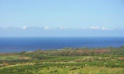 Serene, Breathtaking, 180 degree Oceanview Acreage in Kalaheo
Rare opportunity to own 2 adjacent large parcels of pastoral land 6 homesites, each with spectacular ocean & Mountain views.
Over 15 acres of land for only $2,790,000
That is approximately