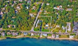 Tastefully decorated accommodations nestled in Southampton's Shinnecock Hills overlooking beautiful Shinnecock Bay features 16 units, parking, pool, and private waterfront. Wonderfully landscaped 1.7 acres.includes waterfront lot.Listing originally posted