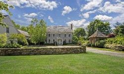 This classic colonial, built in 2001 by renowned builder, Jeff Tallman, inspires you from the first glimpse over the stone walls, into a magnificent 2 acres well landscaped property. The sophistication is characterized by clean lines and an impeccable eye