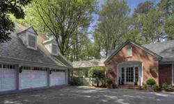 Classic Atlanta/Buckhead at its finest! Attention to every detail has been paid in this timeless beauty. Elegance combined with comfort to provide the setting for a happy lifestyle with family and friends. Gardens and woods create privacy and beauty.